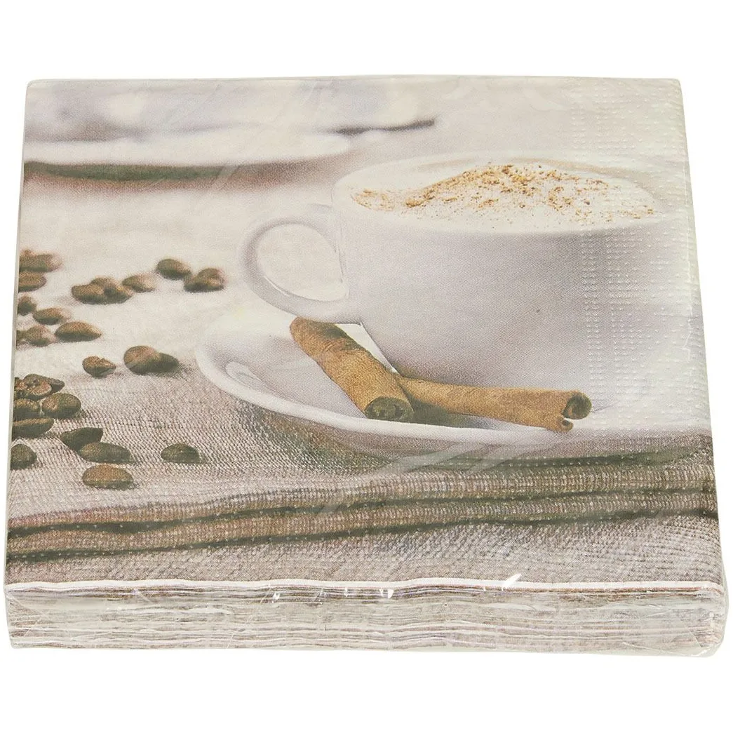 Serviett cappuccino 20pk