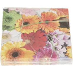 Serviett chrysanthemum 20pk