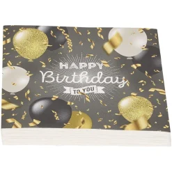 Serviett Happy Birthday 20pk