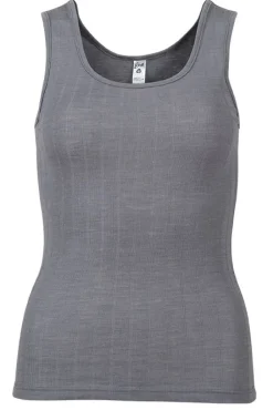 Singlet i merinoull/silke