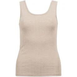 Singlet i merinoull/silke