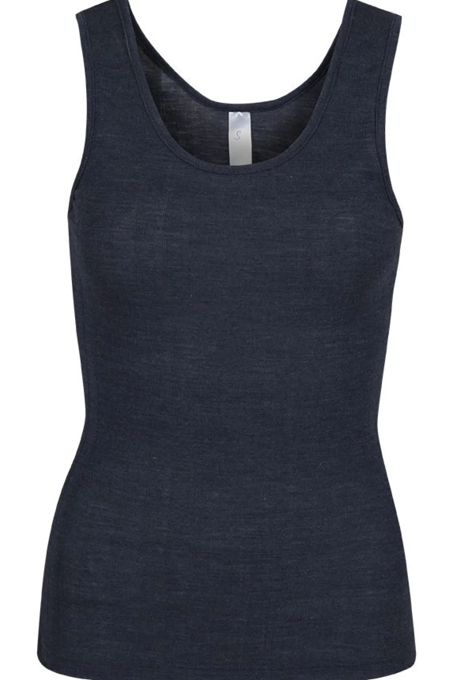 Singlet i merinoull/silke