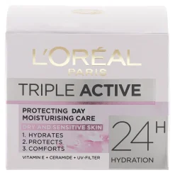 Skin Care Triple Active Sensitive Dagkrem