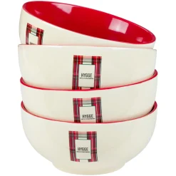 Skåler 4pk Hygge