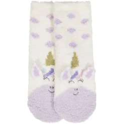 Sokker i chenille Unicorn