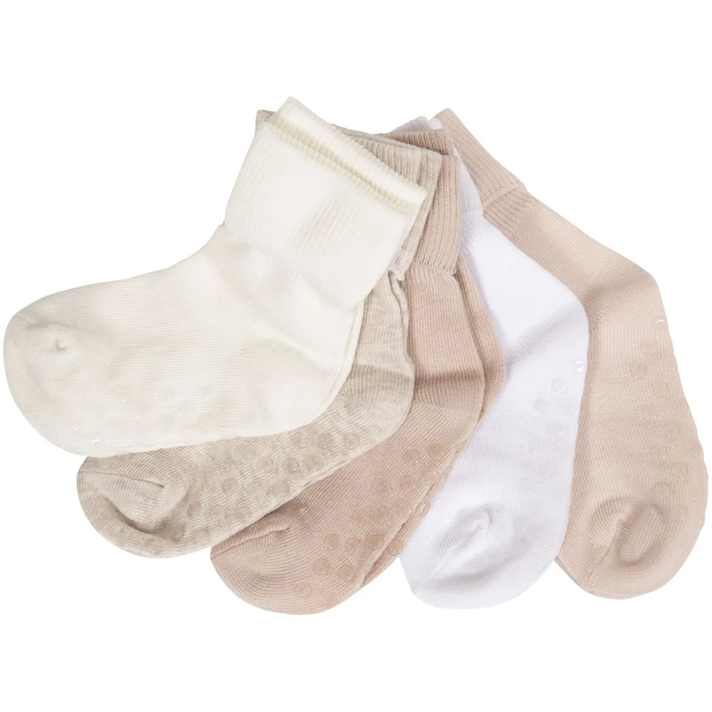 Sokker med antiskli 5pk