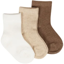 Sokker ribbestrikket 3pk