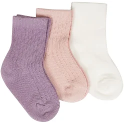Sokker ribbestrikket 3pk