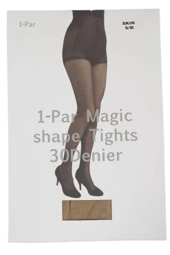 Strømpebukse semi shine 30 denier high waist shaping