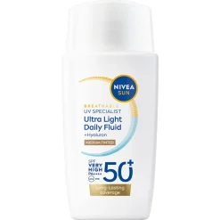 Sun UV Fluid Medium Tinted 50+,40ml