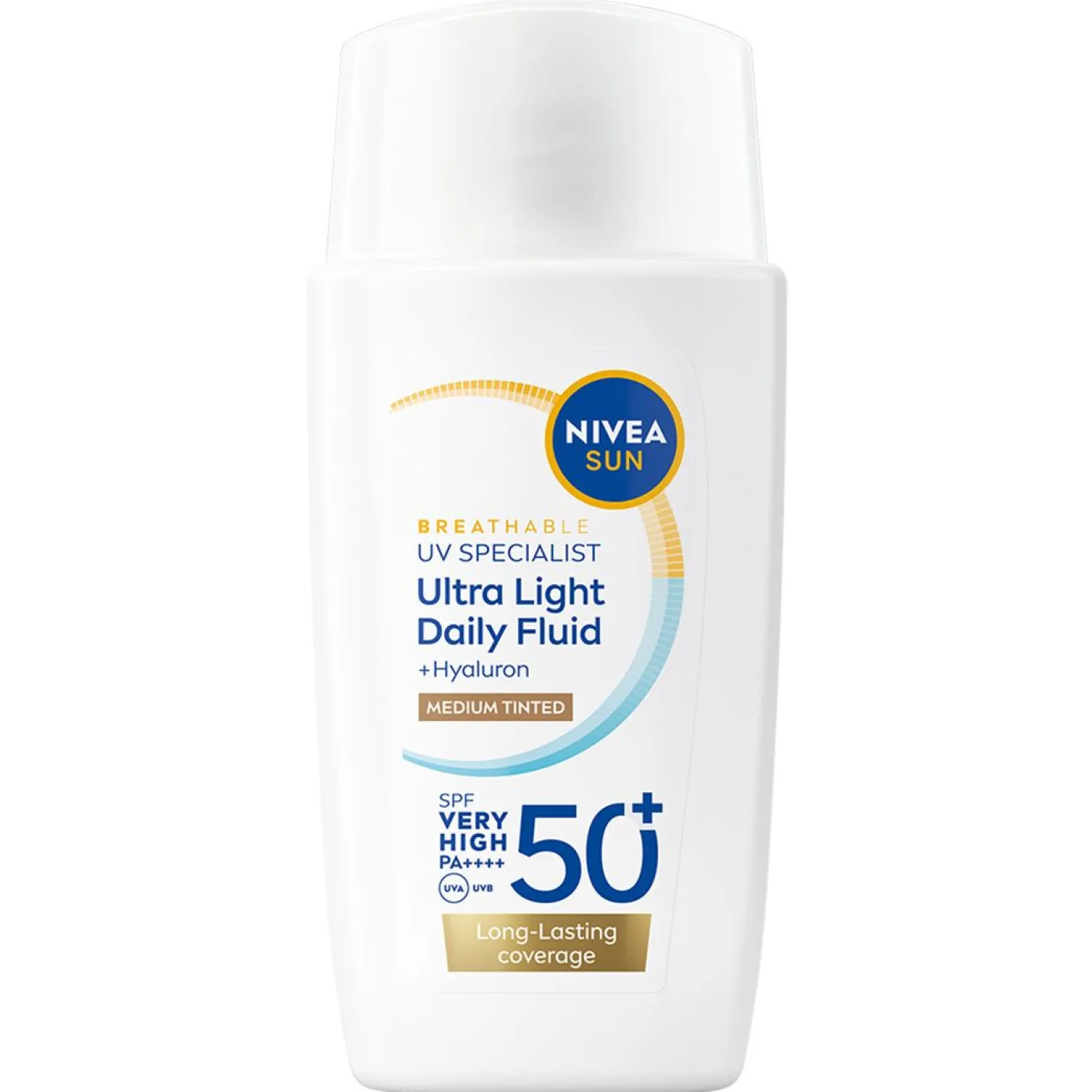 Sun UV Fluid Medium Tinted 50+,40ml