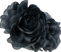 SVANA Hårklype med satinblomst