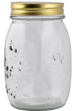 Sylteglass 1L med skrulokk