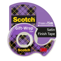 Tape Scotch gift wrap 15,5m blank