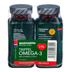 Trippel Omega-3 2-pk