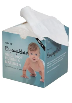 Tørre engangskluter