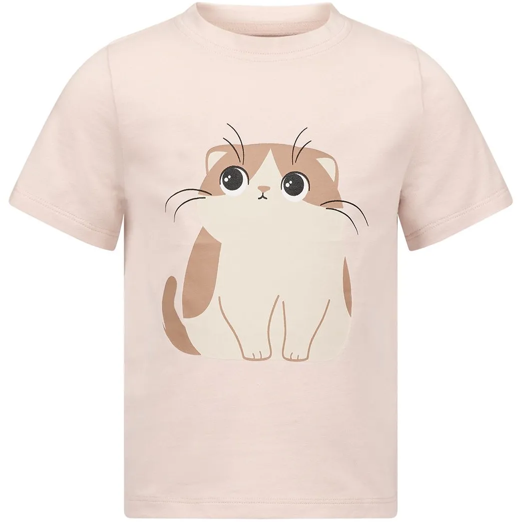 T-skjorte med katt