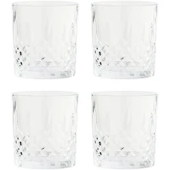 Whiskyglass 4pk  51cl YAS