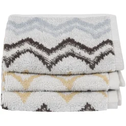 Zig Zag vaskeklut 3pk