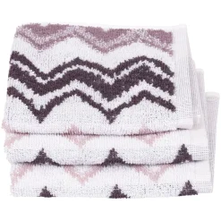 Zig Zag vaskeklut 3pk