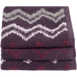 Zig Zag vaskeklut 3pk